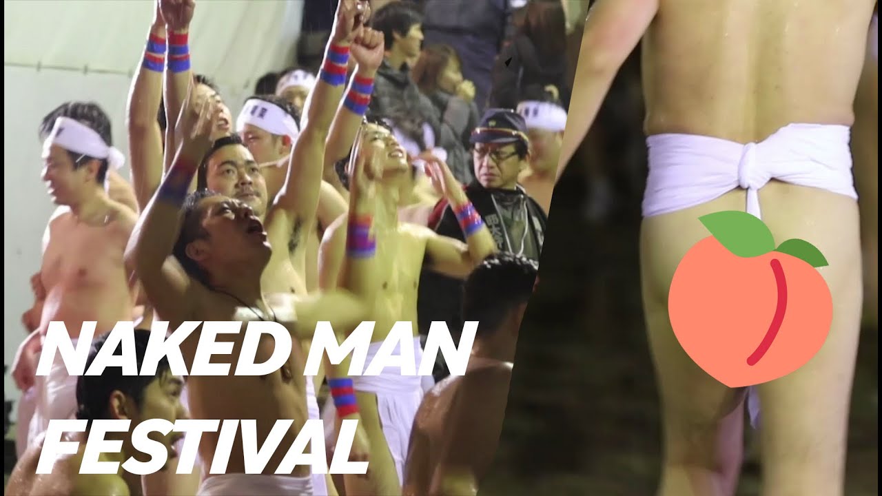 NAKED MAN FESTIVAL SAIDAI JI HADAKA MATSURI Okayama Japan 裸祭り