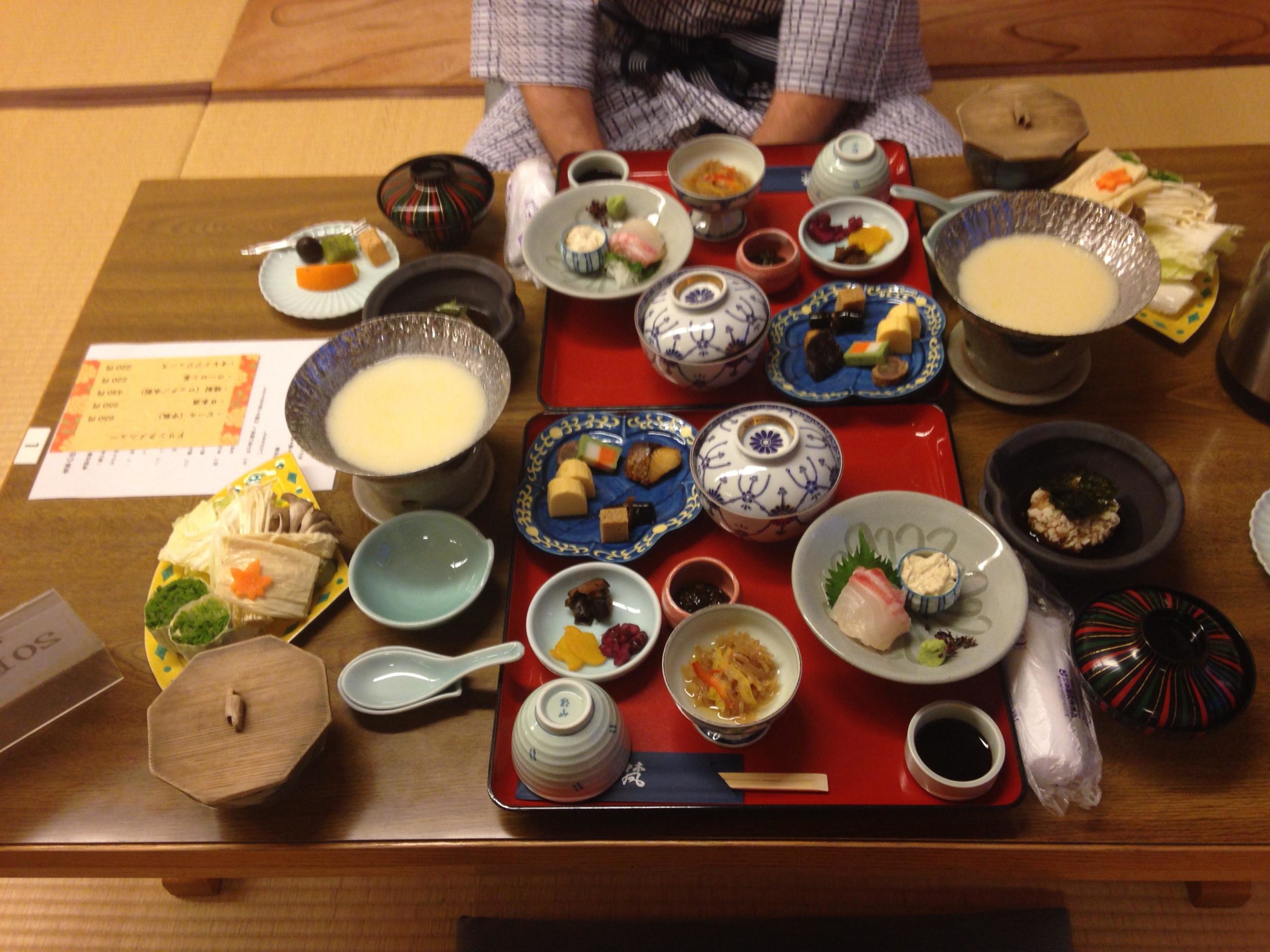 I Ate A Traditional Japanese Dinner At The Ninna Ji Temple In Kyoto