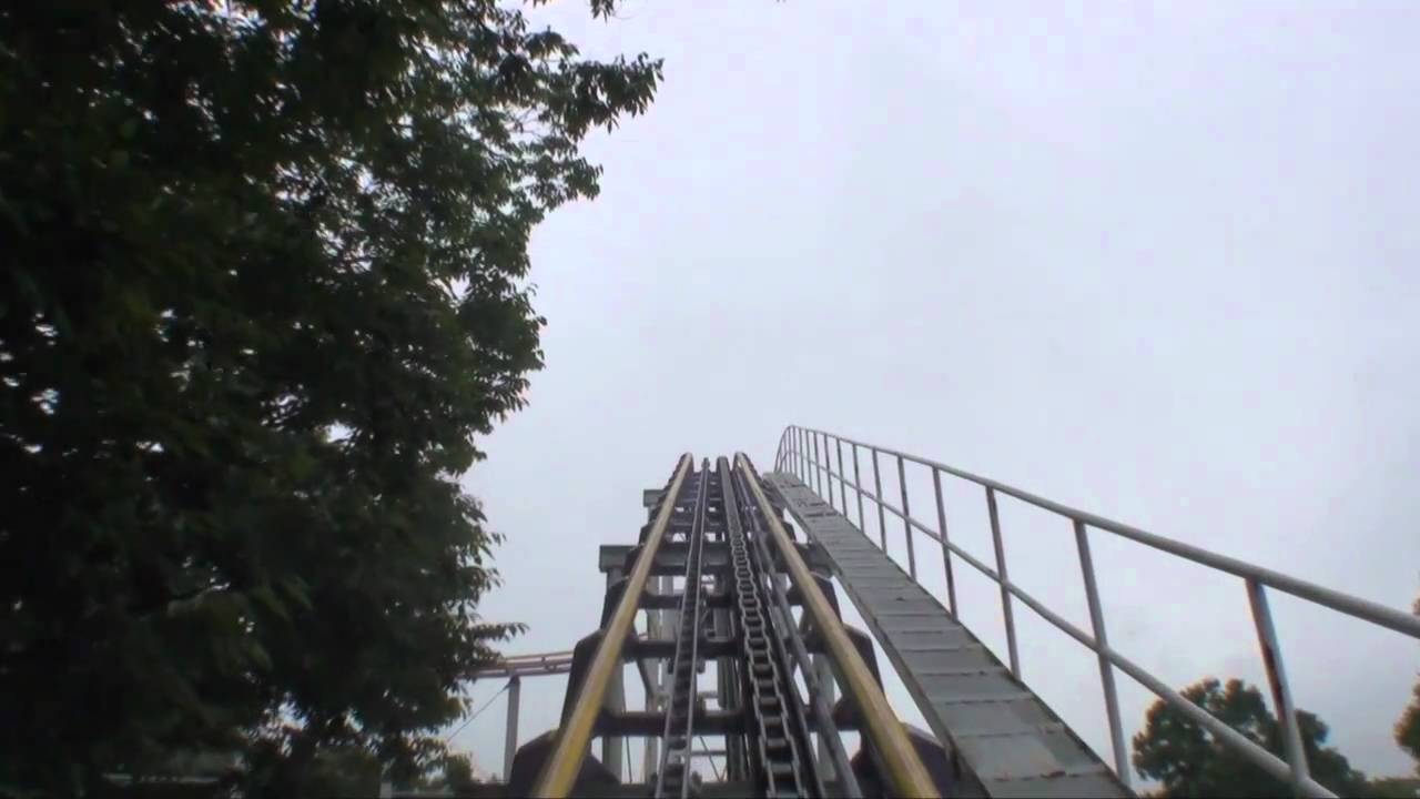 Super Coaster Roller Coaster Front Seat POV Onride Lina World Japan