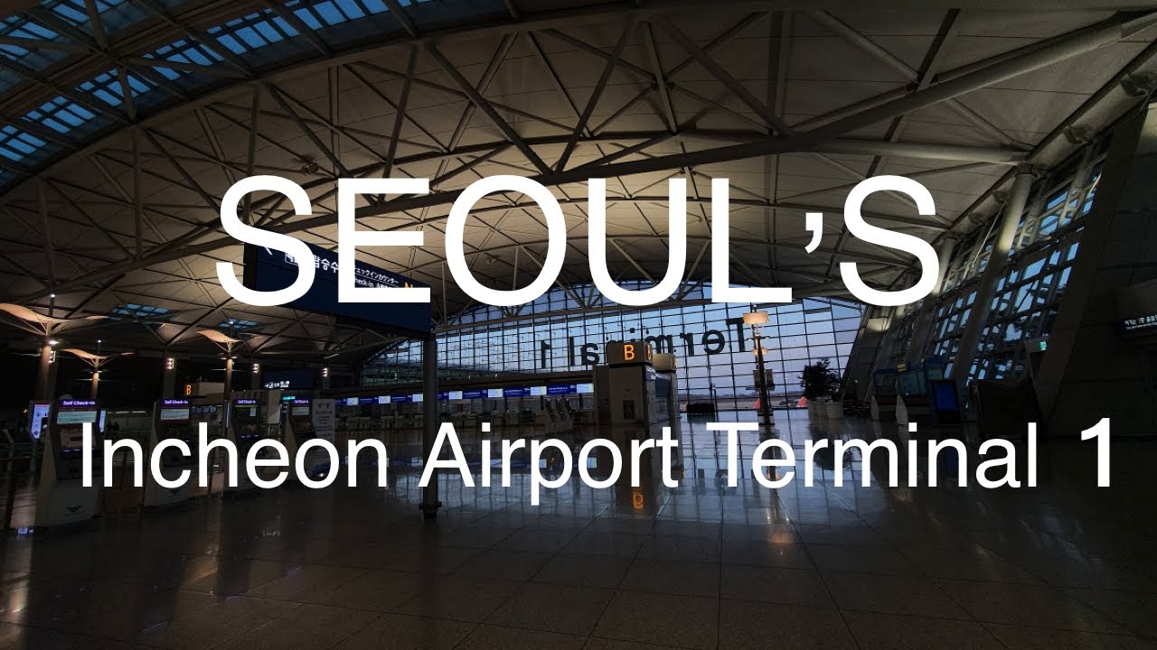 Seoul Incheon International Airport Terminal Airport Tour