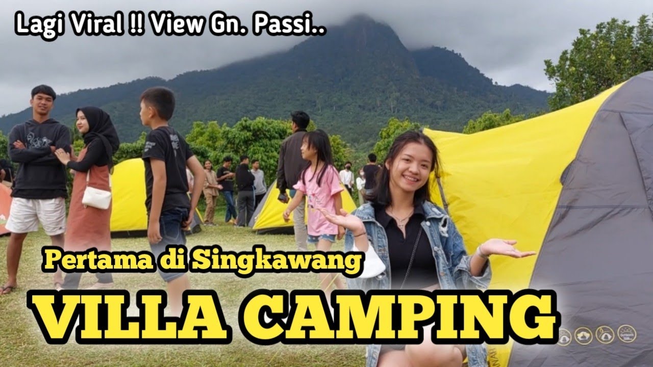 Pertama Di Singkawang Bisa Camping Di Bawah Lembah Gunung Pasi