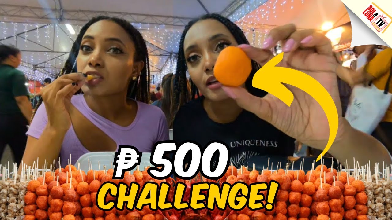 Php500 Filipino Street Food Challenge In Manila Philippines Is It