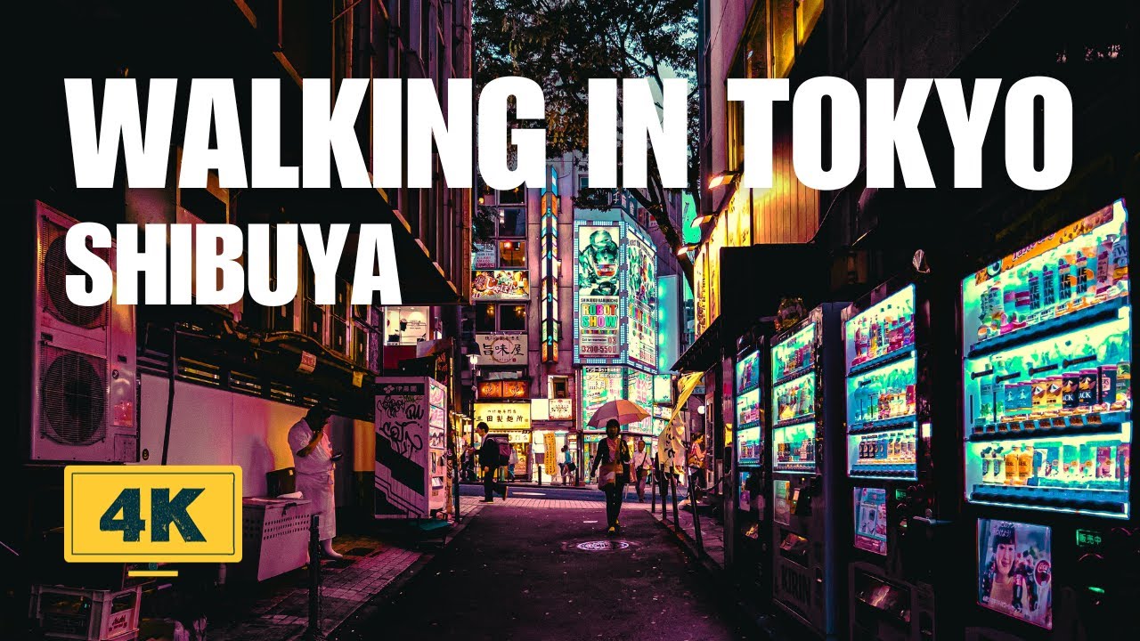 Walking In Tokyo Shibuya Walking Tour In Tokyo K Resolution Alo