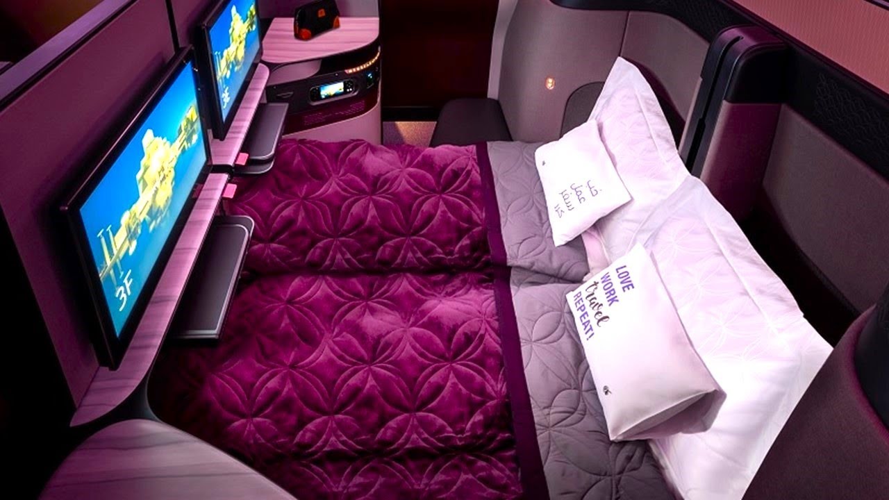 World S Best Business Class Qatar Airways B Er Qsuite Flight