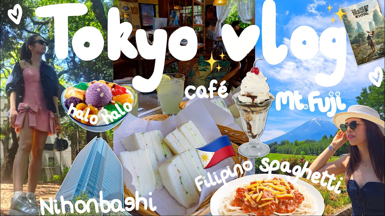 Japan Vlog Filipino Food Halo Halo Pancit Spaghetti Living In