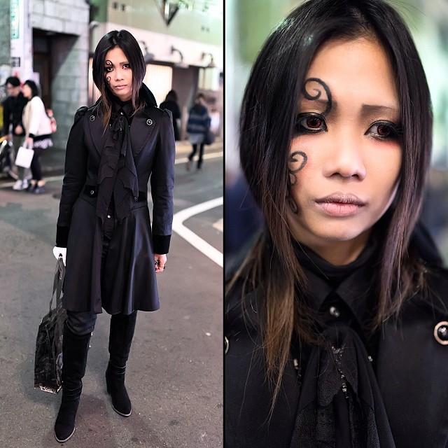 Tokyo Fashion L Arc En Ciel Hyde Vamps Fan Noel On The Street In