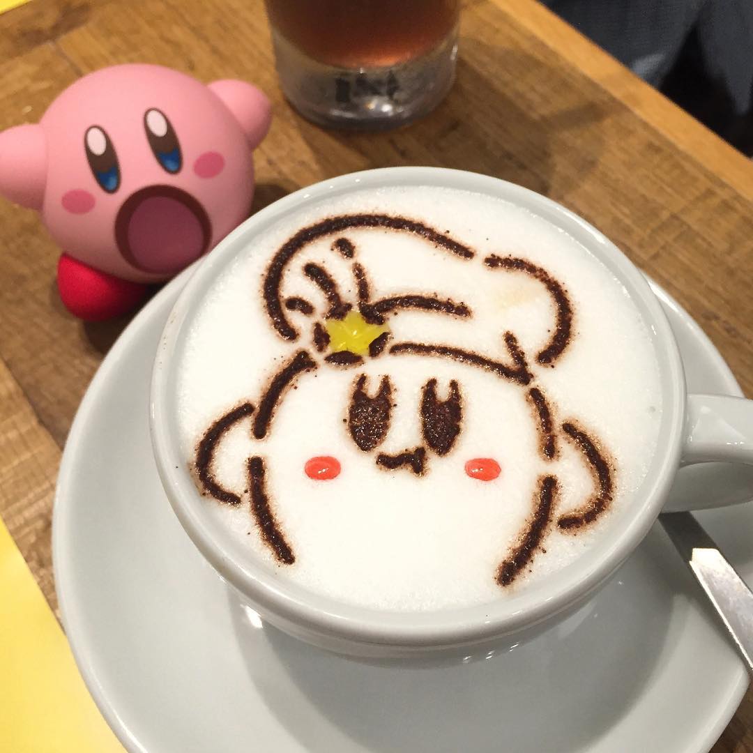 The Japan Times A Kirby Pupupuchino At The Kirby Cafe In Tokyo Skytree S Solamachi Shopping Co Alo Japan