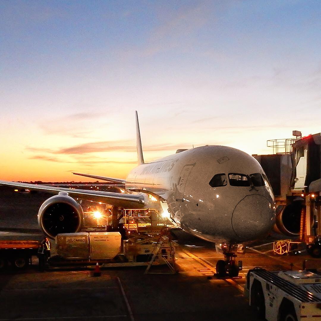 Japan Airline Guess Where We Re Off To Next 夏旅 飛行機 夕暮れ Summer Globewanderer Jal Fly Alo Japan