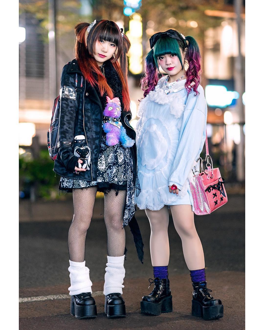 @Tokyo Fashion: Japanese teens Remon (@REMON1103) and YunYun ...