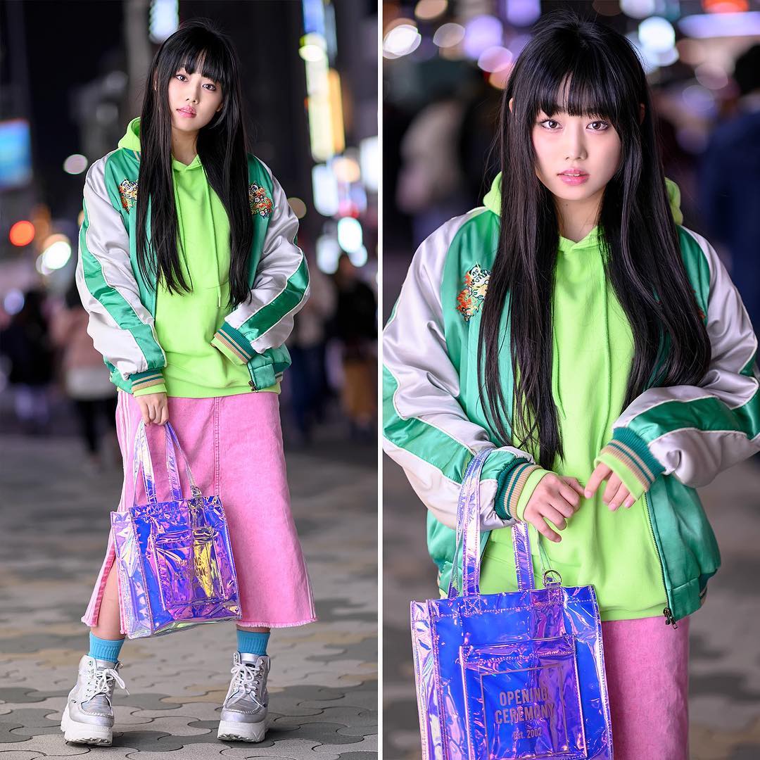 Tokyo Fashion Year Old Japanese Youtuber Aiai Aiai0131 Official On The Street In Harajuk Alo Japan