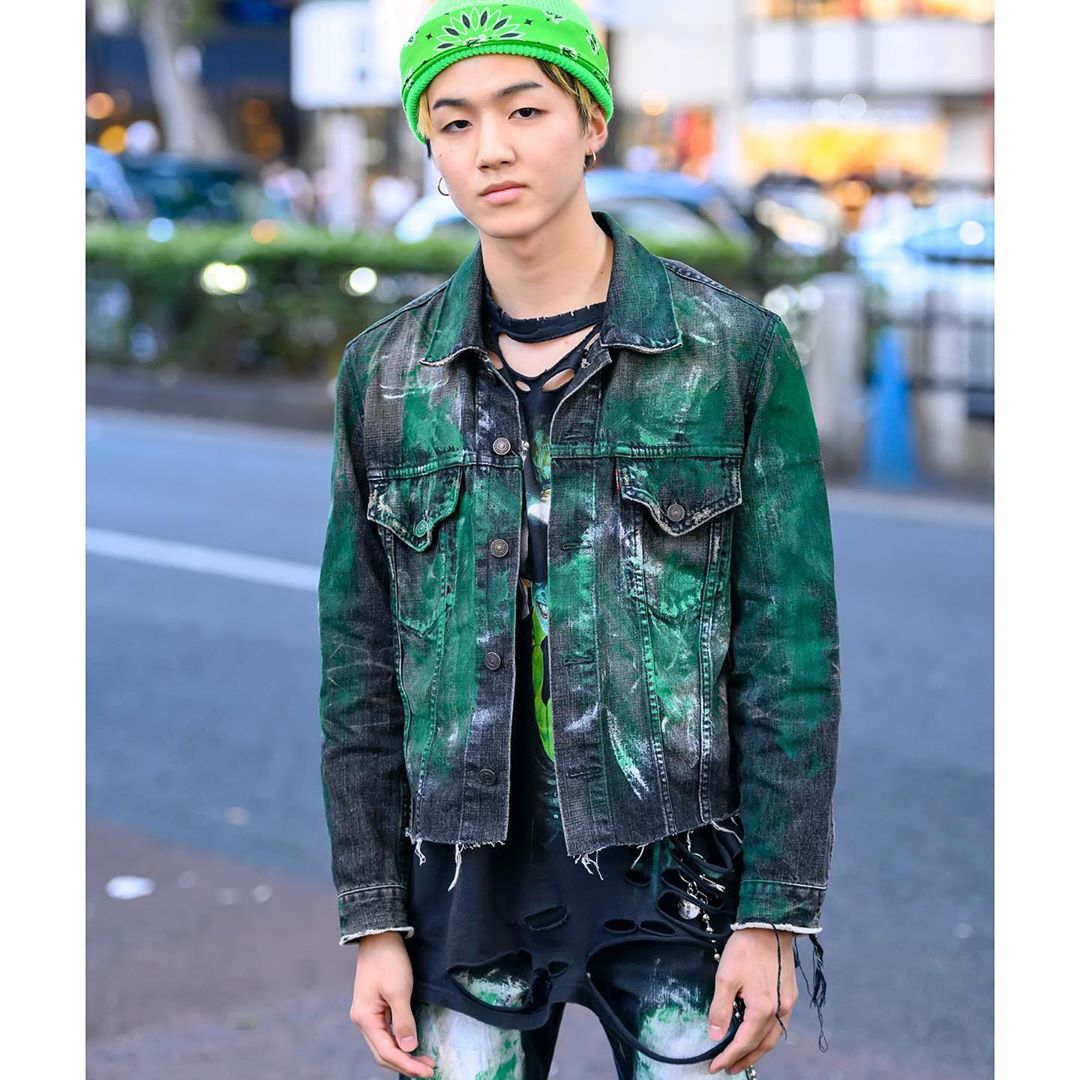 Tokyo Fashion: 18-year-old Japanese student Masato (@machakaneko) on ...