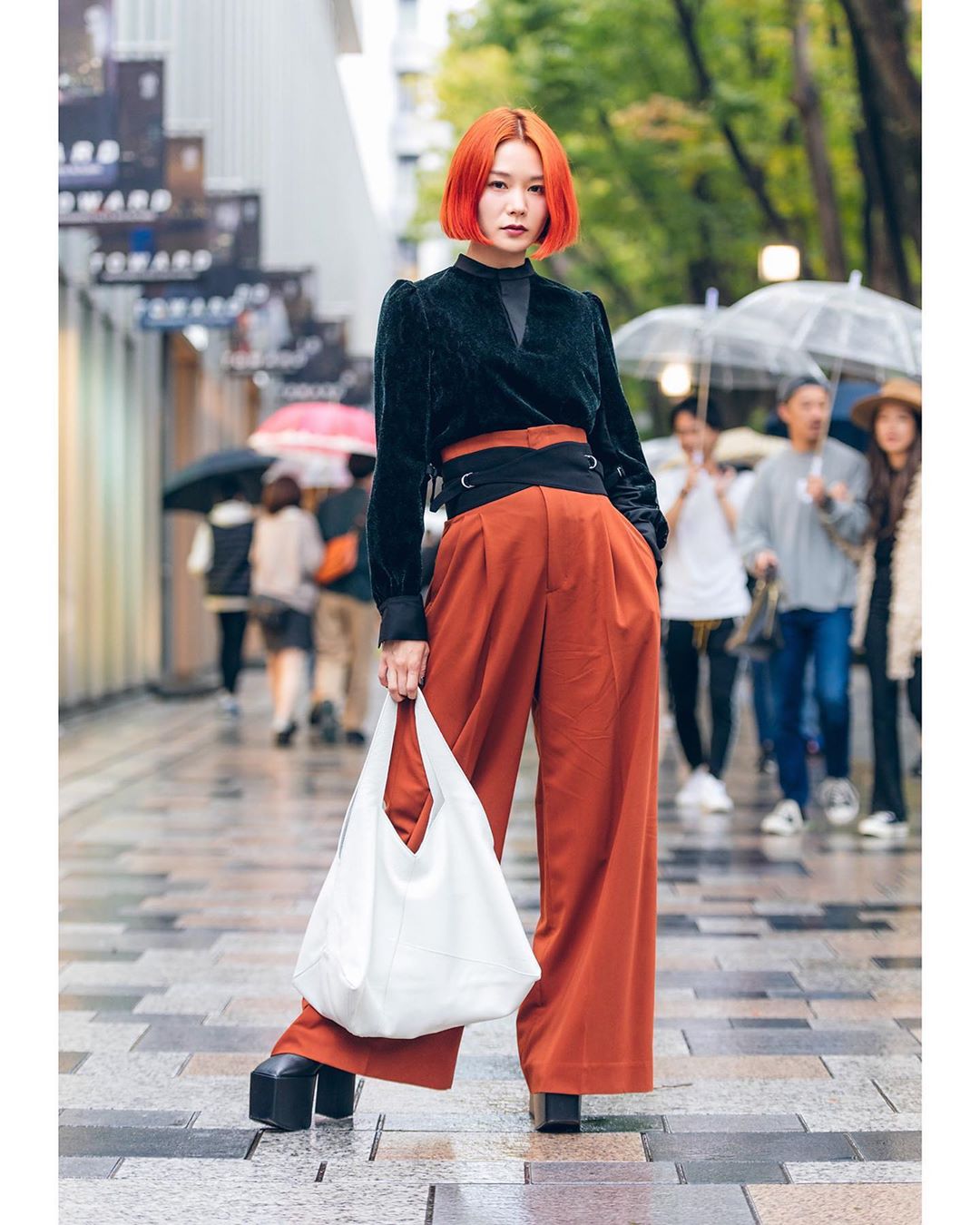 Tokyo Fashion: Street snaps from the first day of Tokyo Fashion Week ...