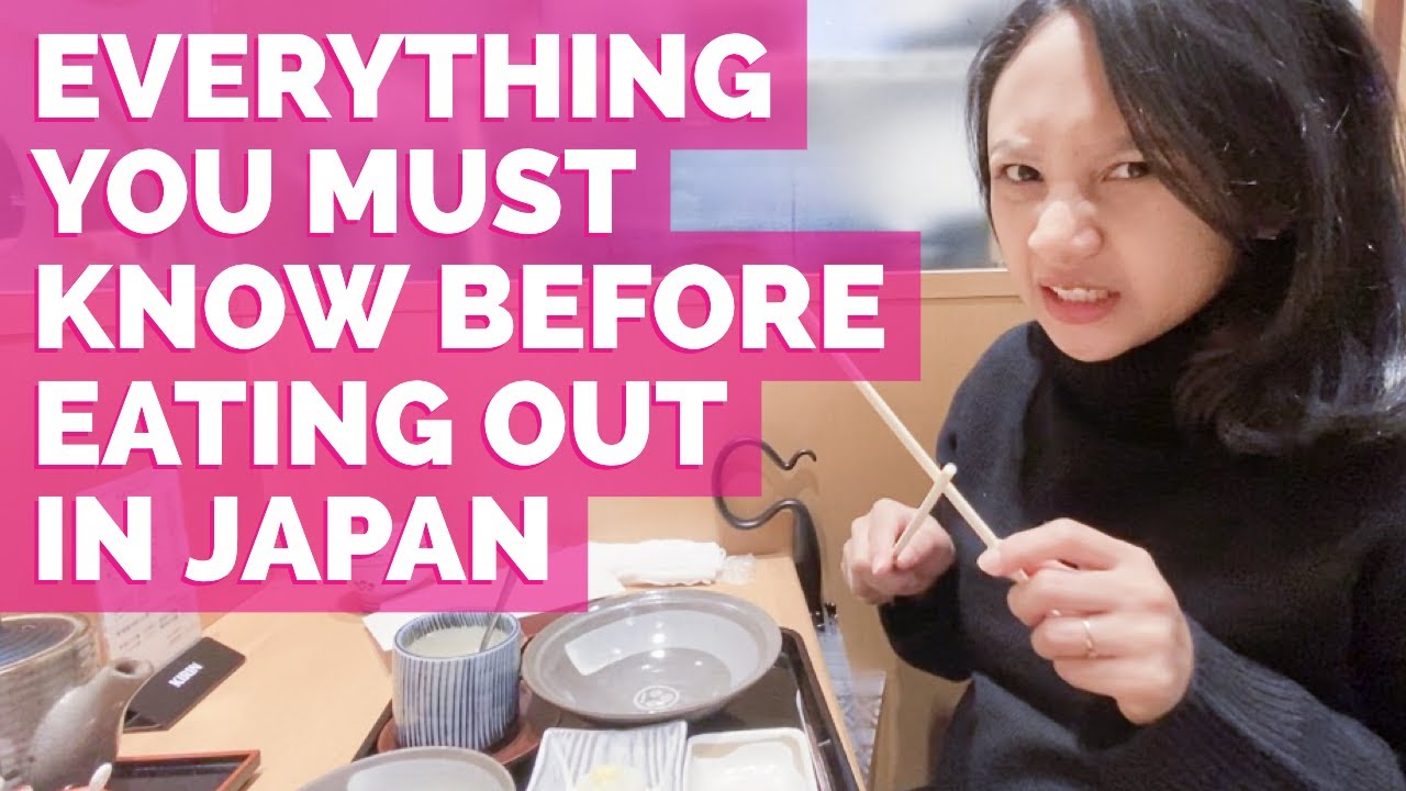 THE FOREIGNER'S GUIDE TO EATING OUT IN JAPAN #japanesefood # ...