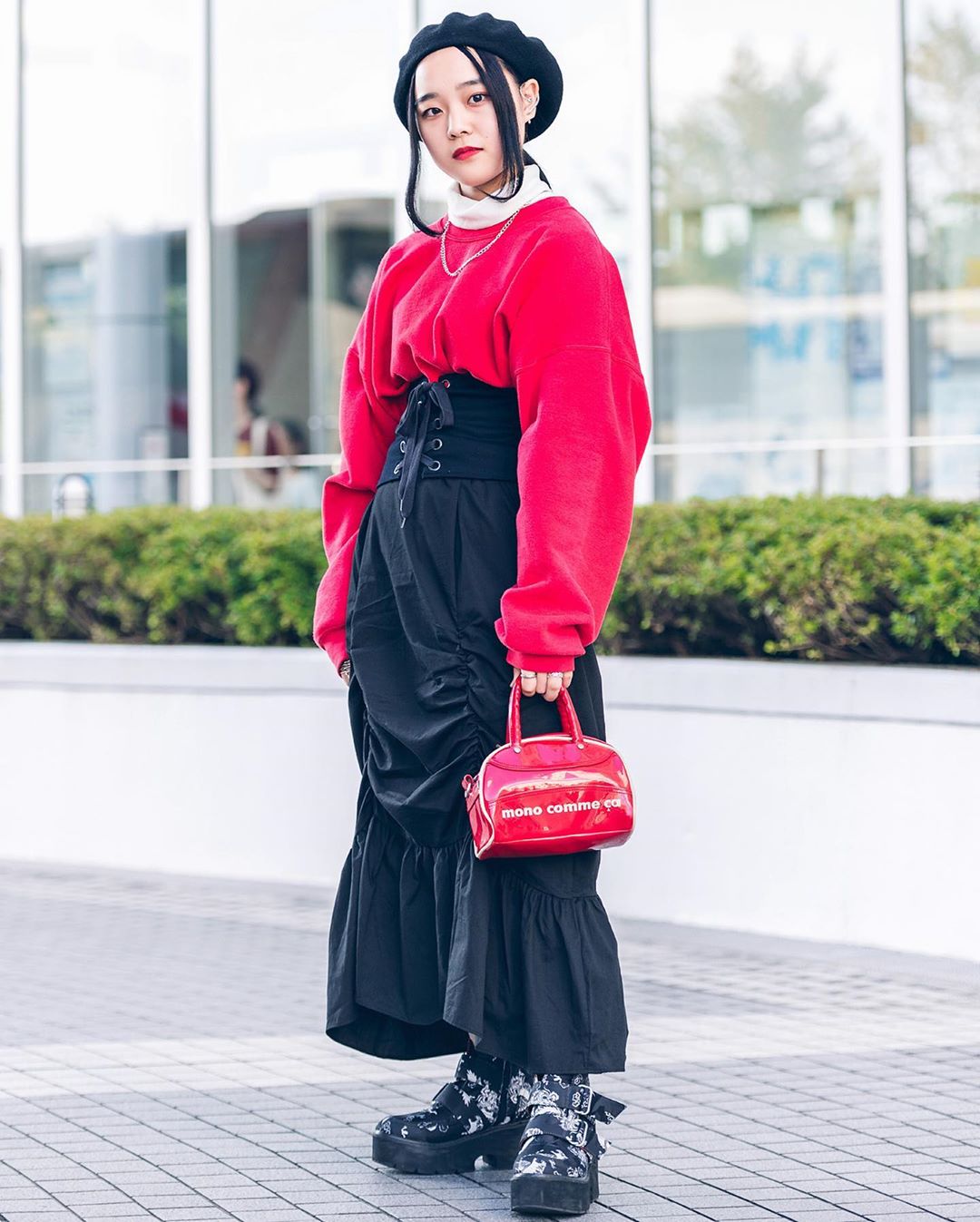 Tokyo Fashion: Japanese high school students Hana (@emma_nana_hana ...