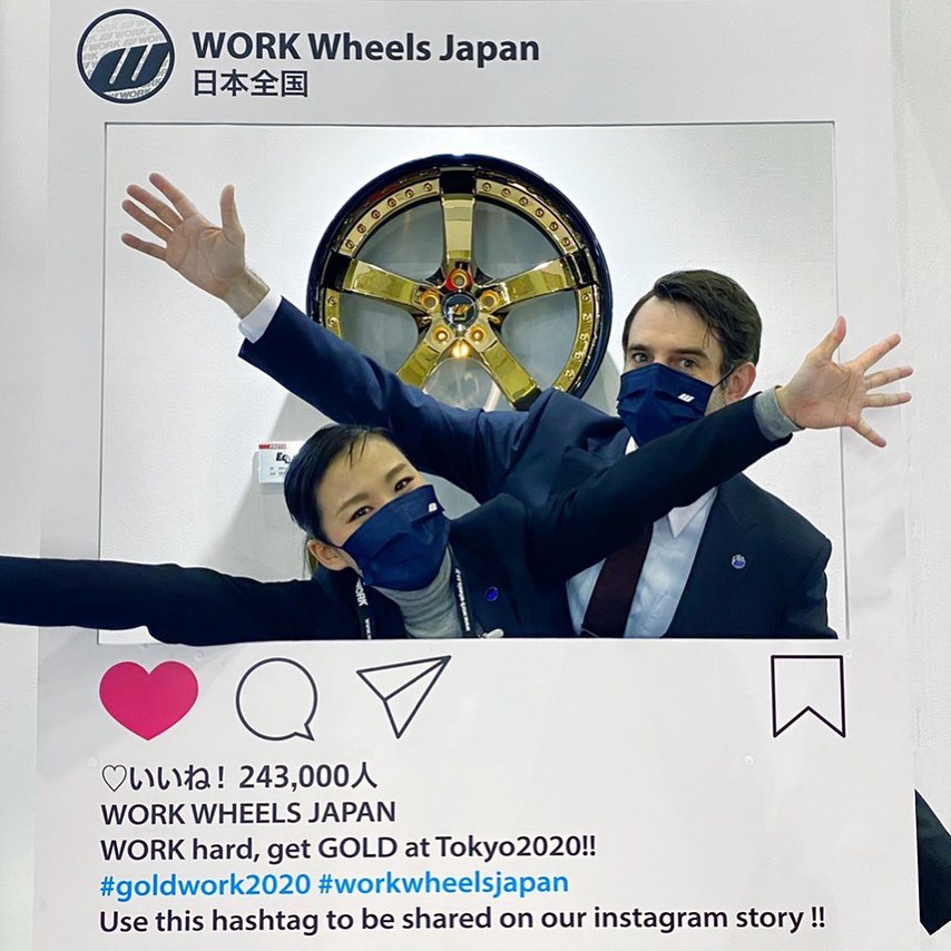 Work Wheels Japan Workブースで記念撮影 投稿 Goldwork をタグ付けしてね Workオフィシャル Instagramのストーリーで シェアするよ Alo Japan