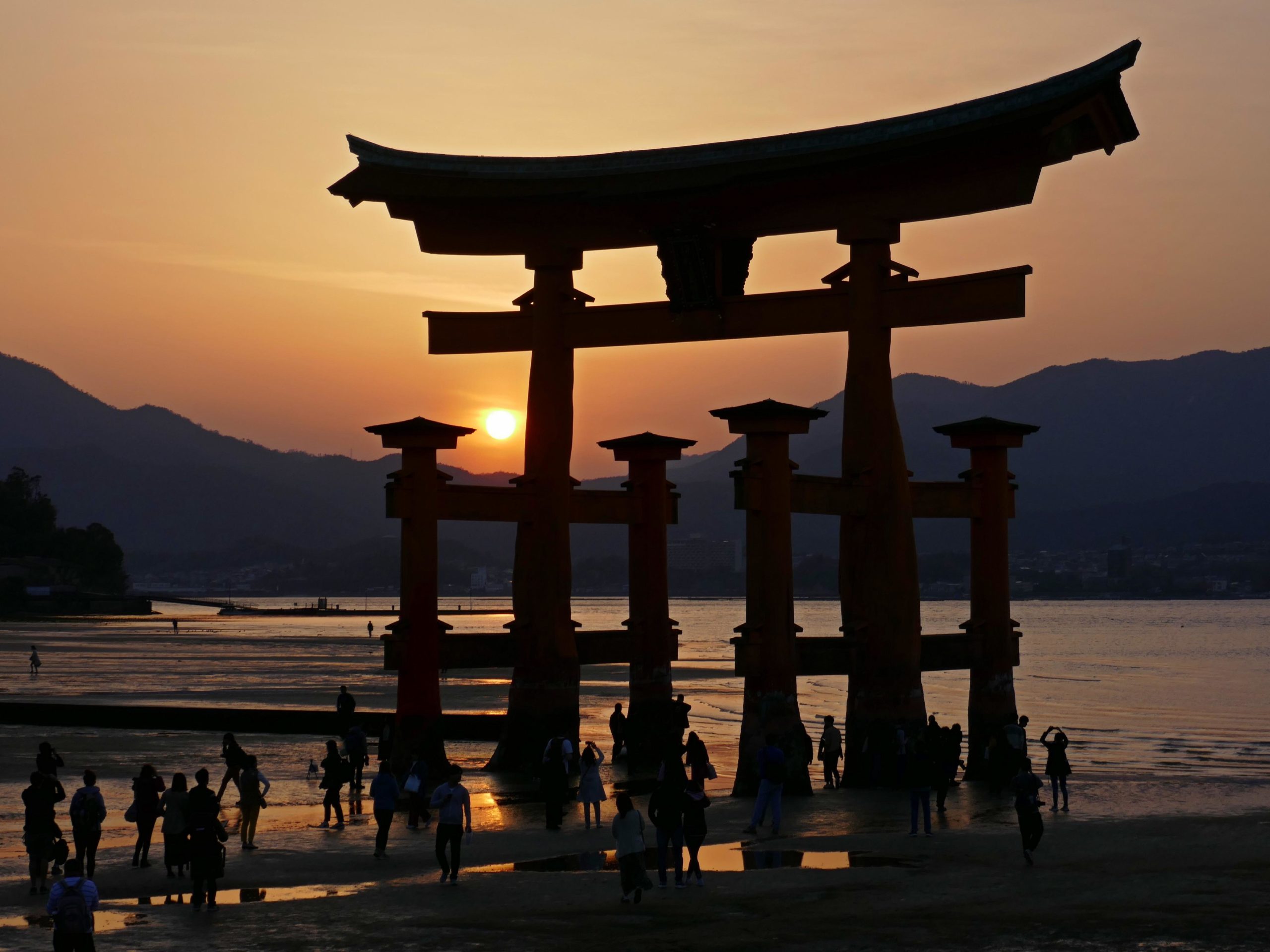 The Wonderful Itsukushima Shrine In Miyajima In March Alo Japan