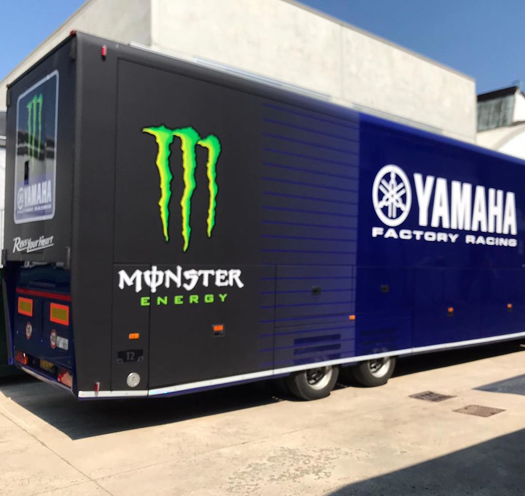 Yamaha MotoGP: Spain, here we come! . Our trucks are on their way to ...