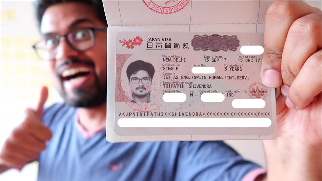 japan tourist visa for india documents required