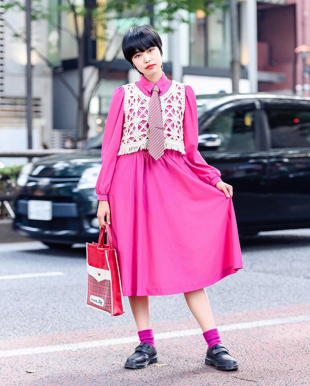 Tokyo Fashion: Japanese freelance model Yuuka (@ylonely4) on the street ...