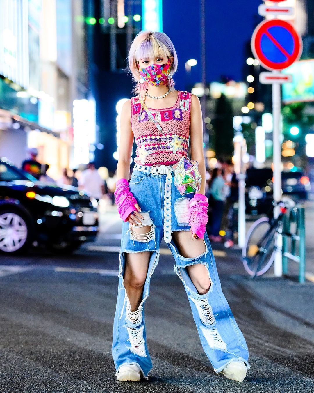 Tokyo Fashion: Popular Japanese street style personality Rikarin ...