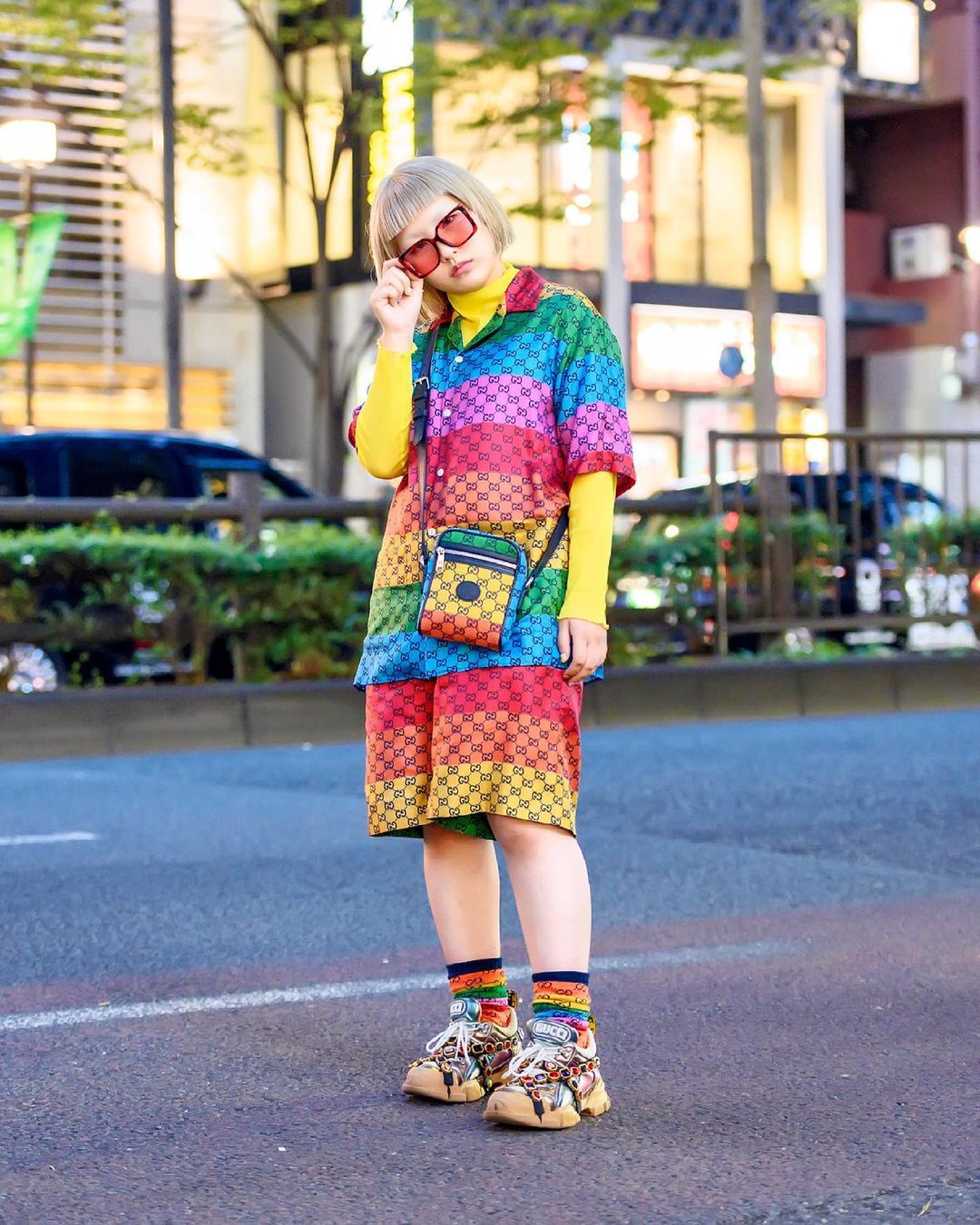 Tokyo Fashion: 19-year-old Japanese beauty school student Mako ...