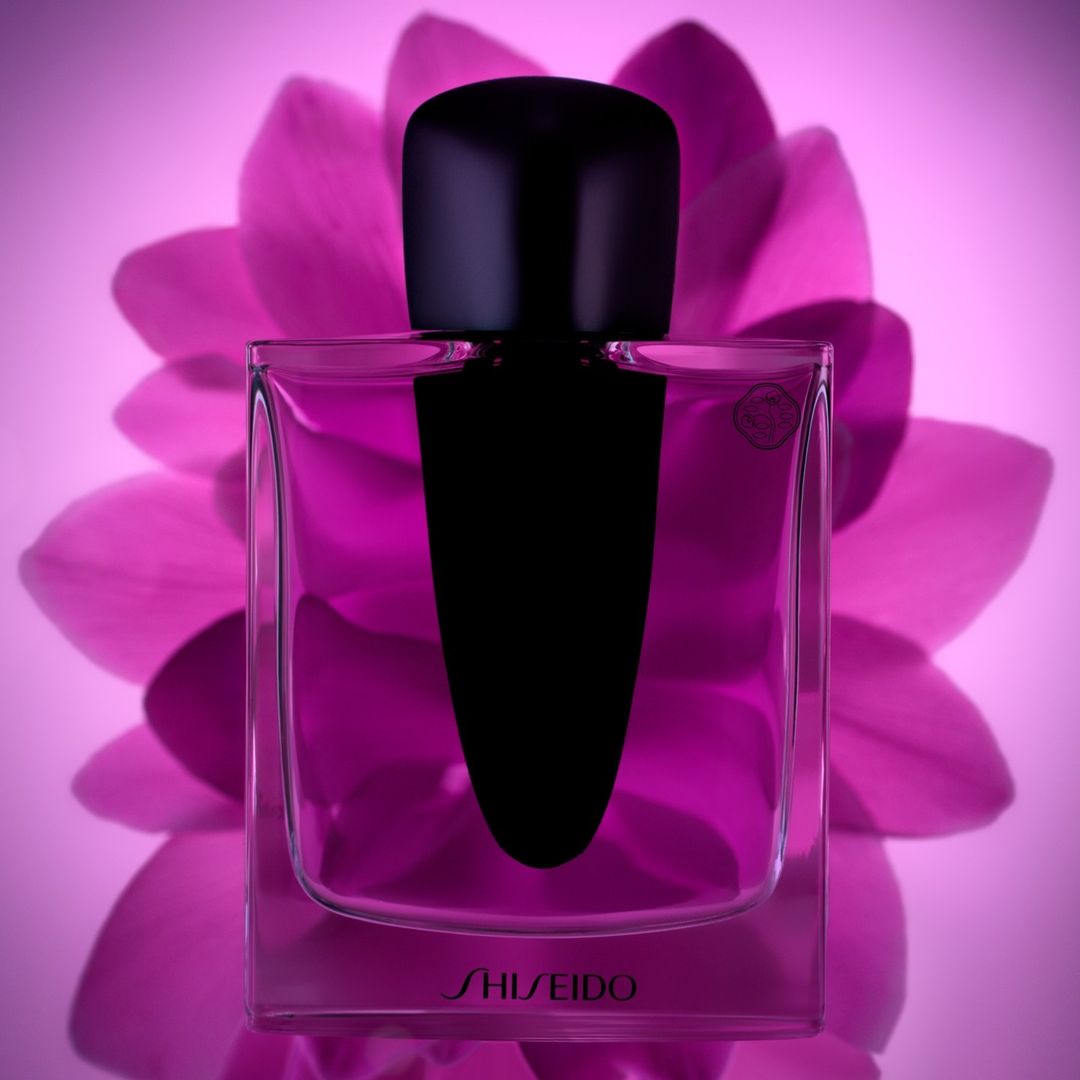 SHISEIDO: The floral perfume opens up with notes of pomegranate ...