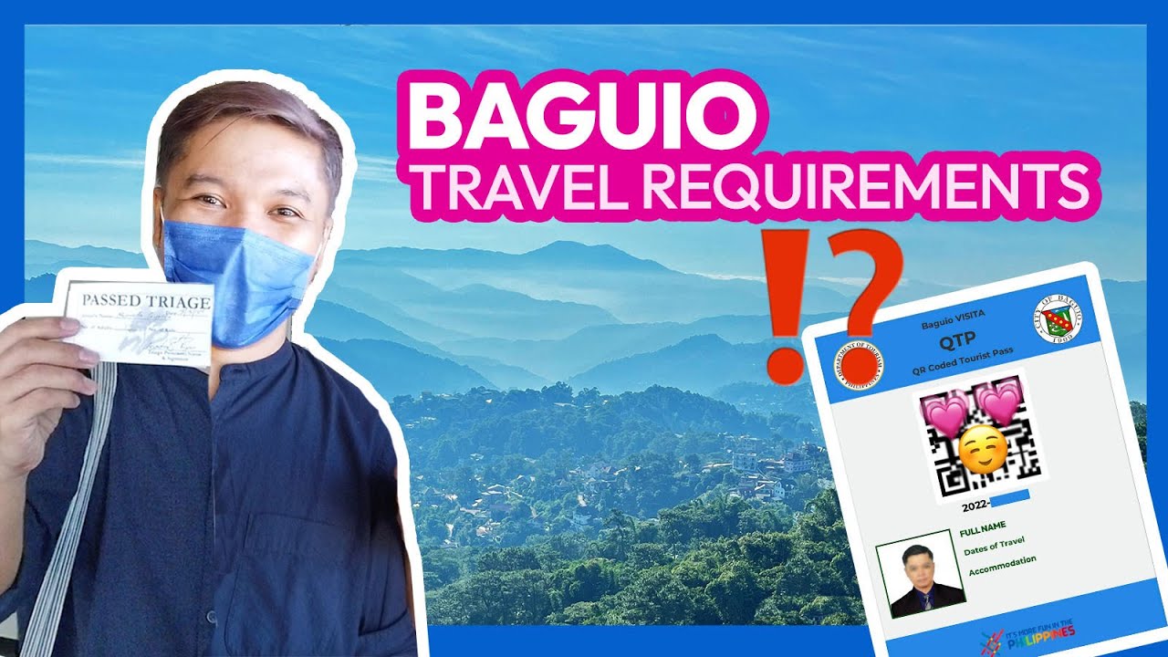 baguio travel requirements august 2022