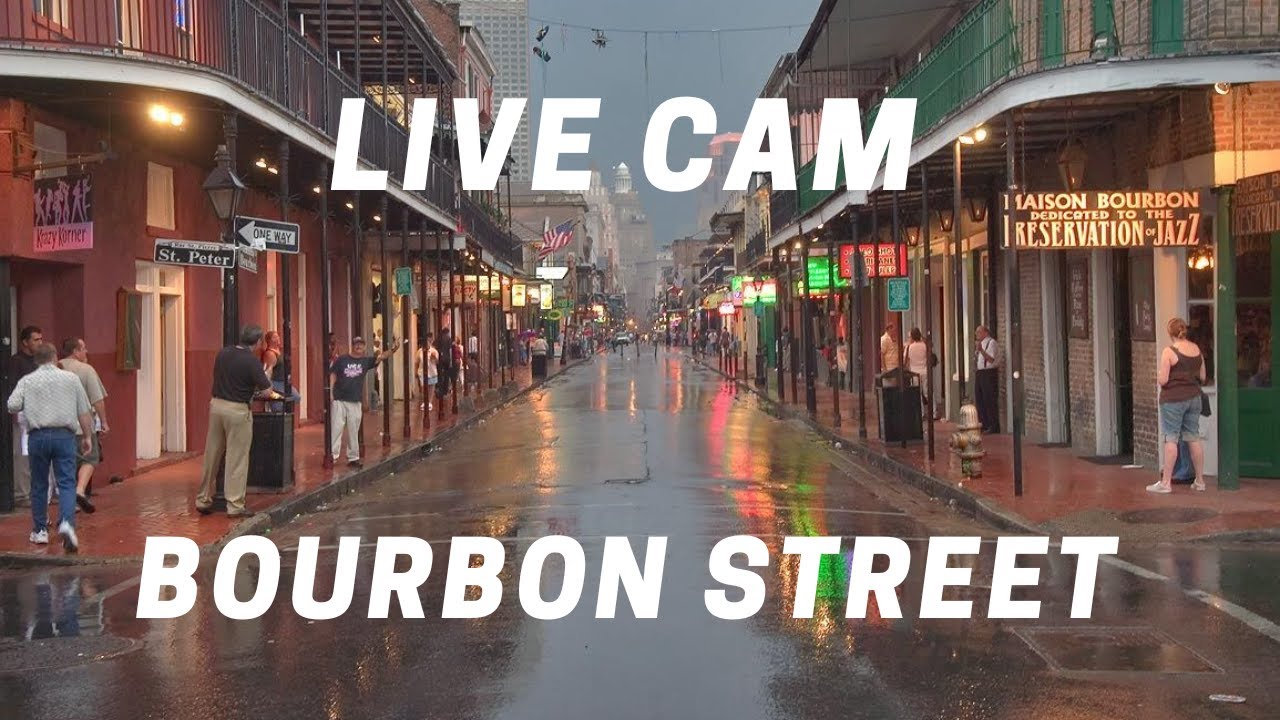 🔴 Live Bourbon Street Cam I New Orleans Alo Japan