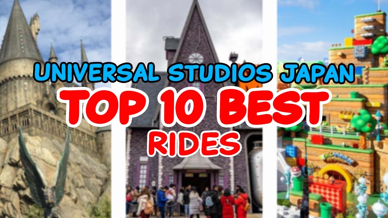Top 10 rides at Universal Studios Japan - Osaka, Japan | 2022 - Alo Japan