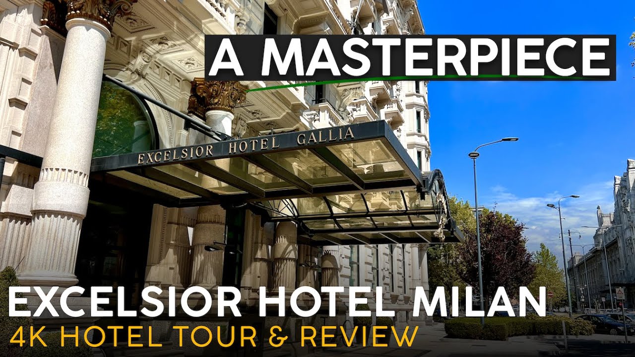 EXCELSIOR HOTEL GALLIA Milan, Italy 🇮🇹【4K Hotel Tour & Review】A Luxury ...