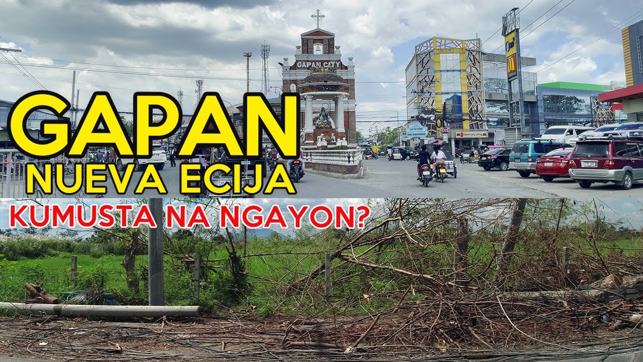 Gapan City Tour After the Typhoon | Nueva Ecija Philippines | Driving ...