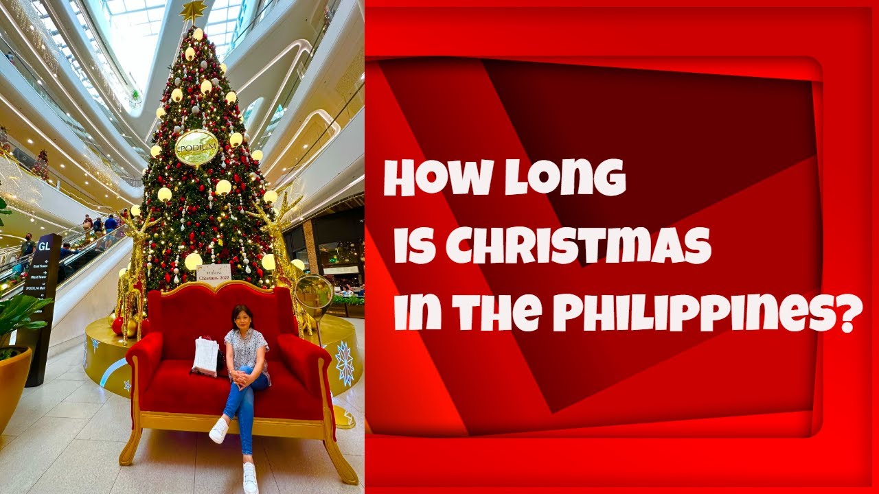 Christmas In The Philippines 2022 O Christmas Tree Alo Japan