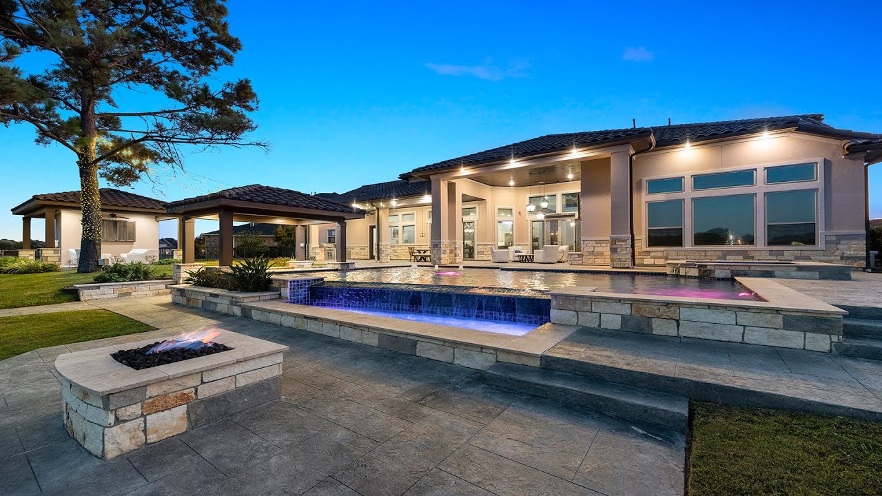 BREATHTAKING WATERFRONT LUXURY ESTATE HOUSE TOUR IN CYPRESS TEXAS | 5 ...