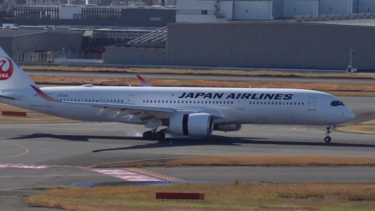 Airbus A350-900 Landing in Tokyo | Japan Airlines | Sapporo to Tokyo ...