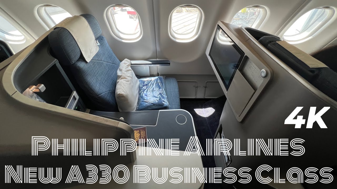 Philippine Airlines Business Class | New Airbus A330 from Singapore to ...