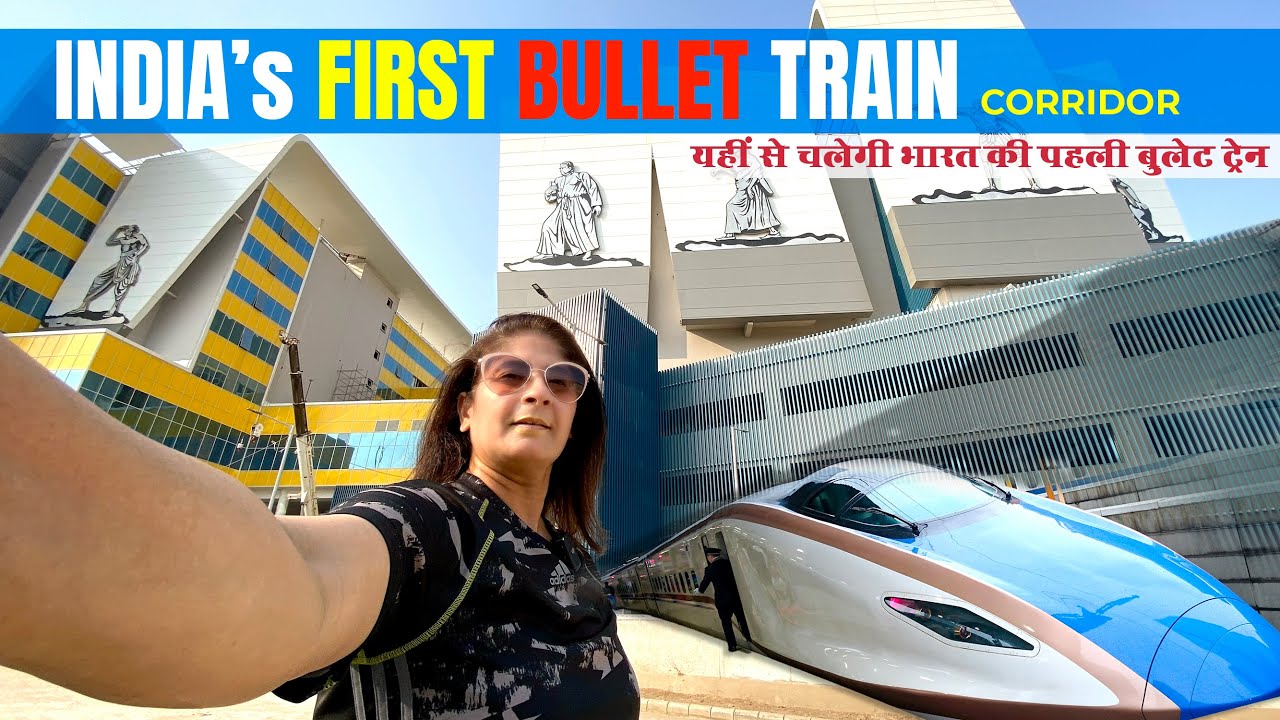 India's Bullet Train Corridor **Yahin Se Chalegi Bharat Ki Pahli Bullet ...