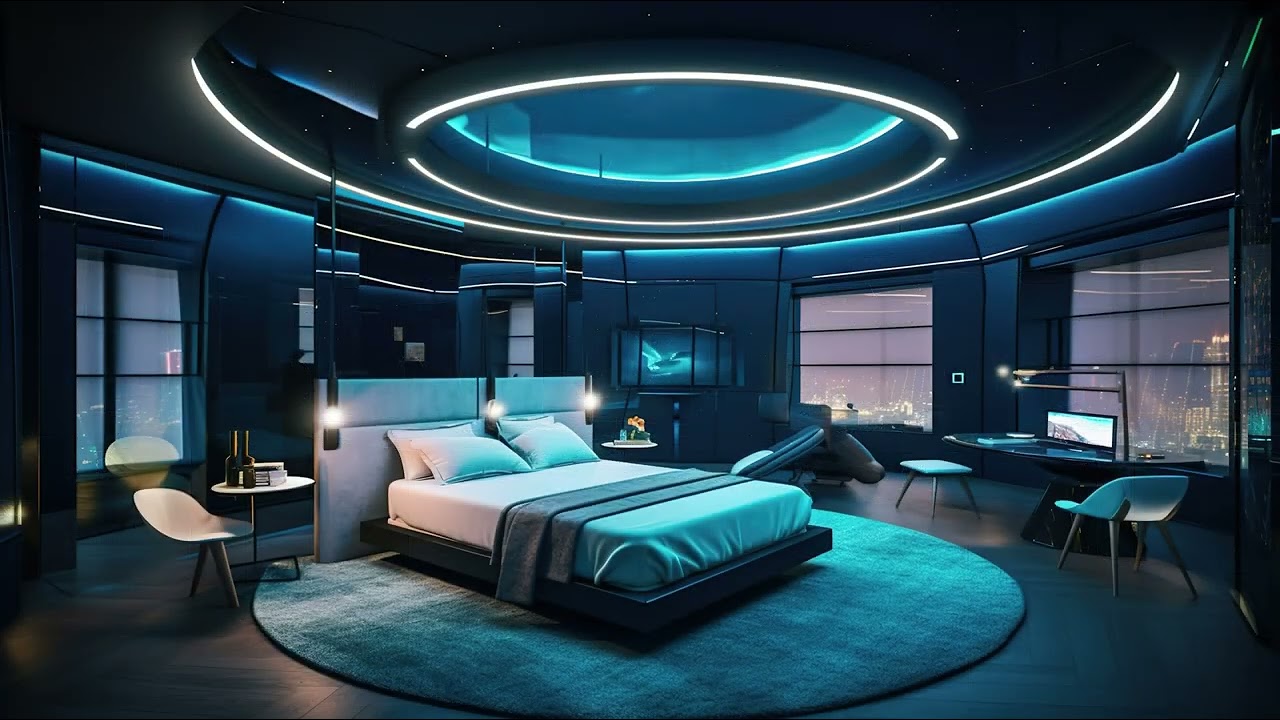 futuristic house tour