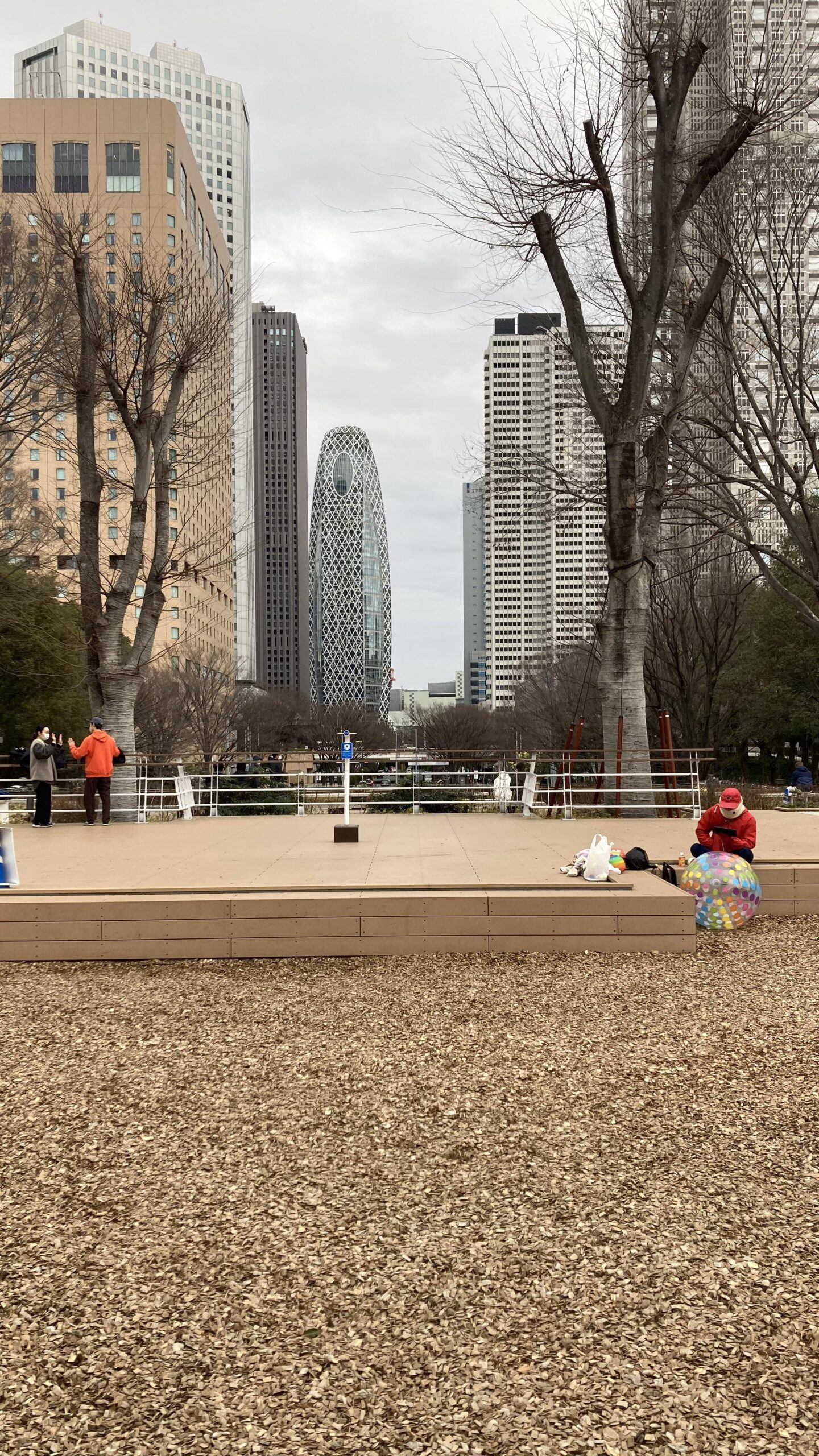 Chuo park, Shinjuku. Feb 2023 - Alo Japan