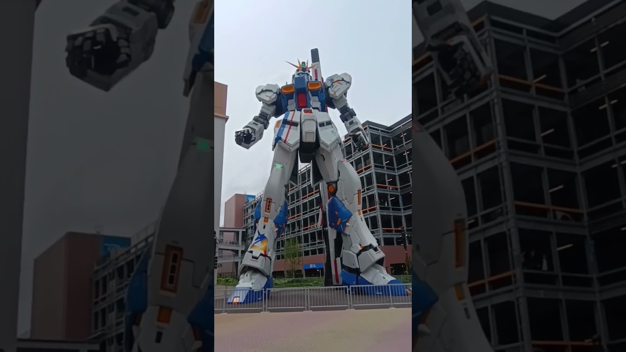 Japan, Fukuoka, Gundam Statue. - Alo Japan