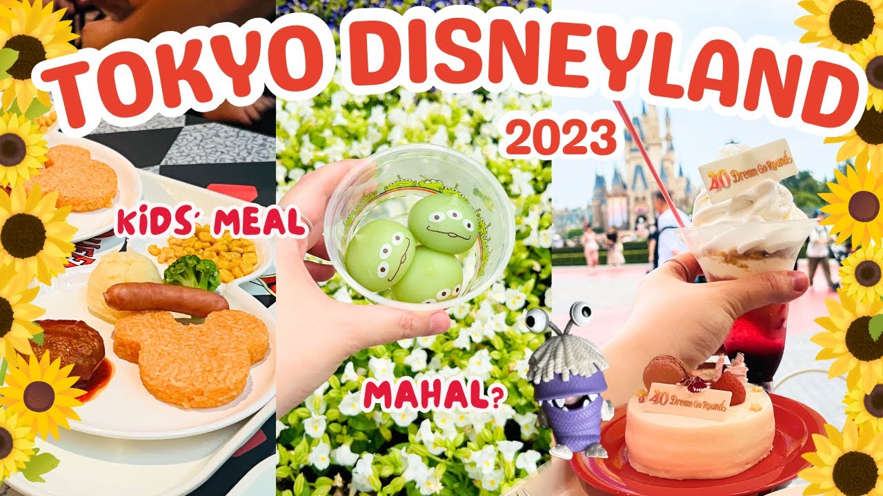 Tokyo Disneyland Food Prices 2023 Japan Travel Vlog Alo Japan