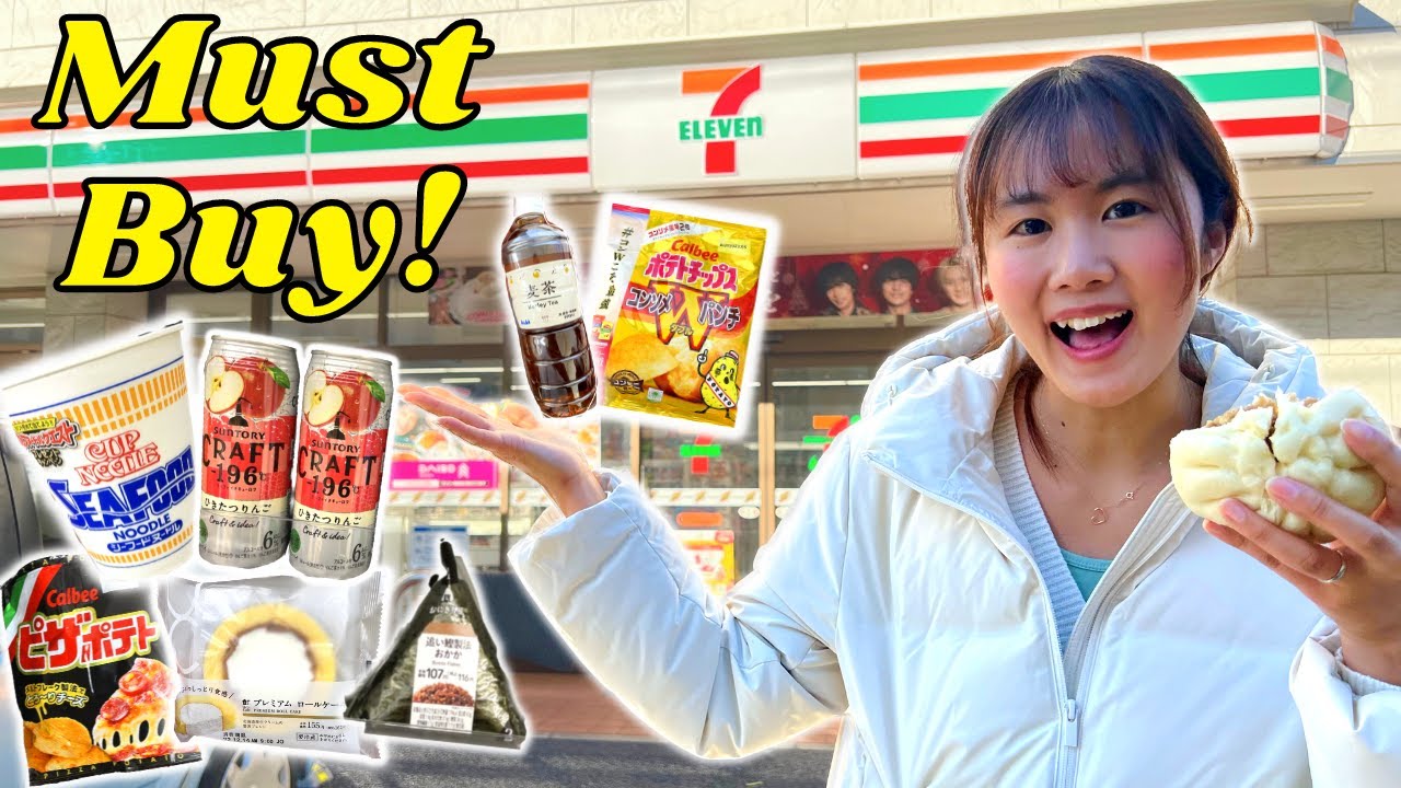 What Food You MUST BUY at a Japanese Convenience Store! Alo Japan