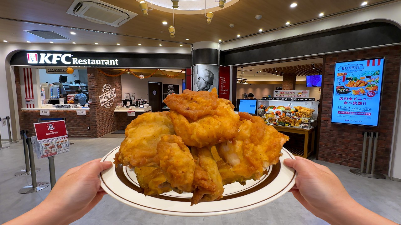 All-You-Can-Eat KFC Buffet - Alo Japan