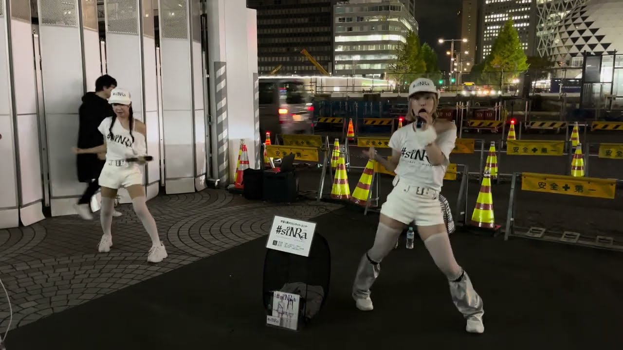 4k Hdr Japan Travel Beautiful Girls Dancing In The Street At Shinjuku