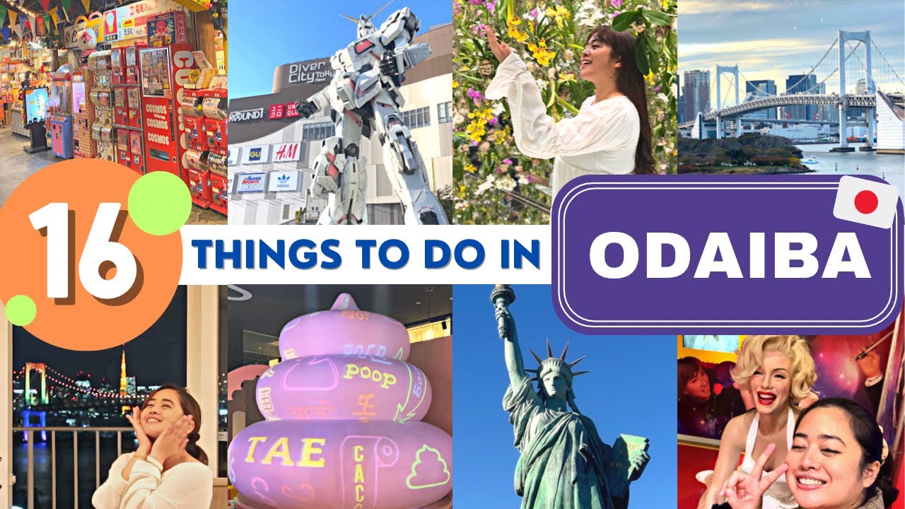 16 things to do in ODAIBA, TOKYO 🤖 (Japan Travel Guide) - Alo Japan