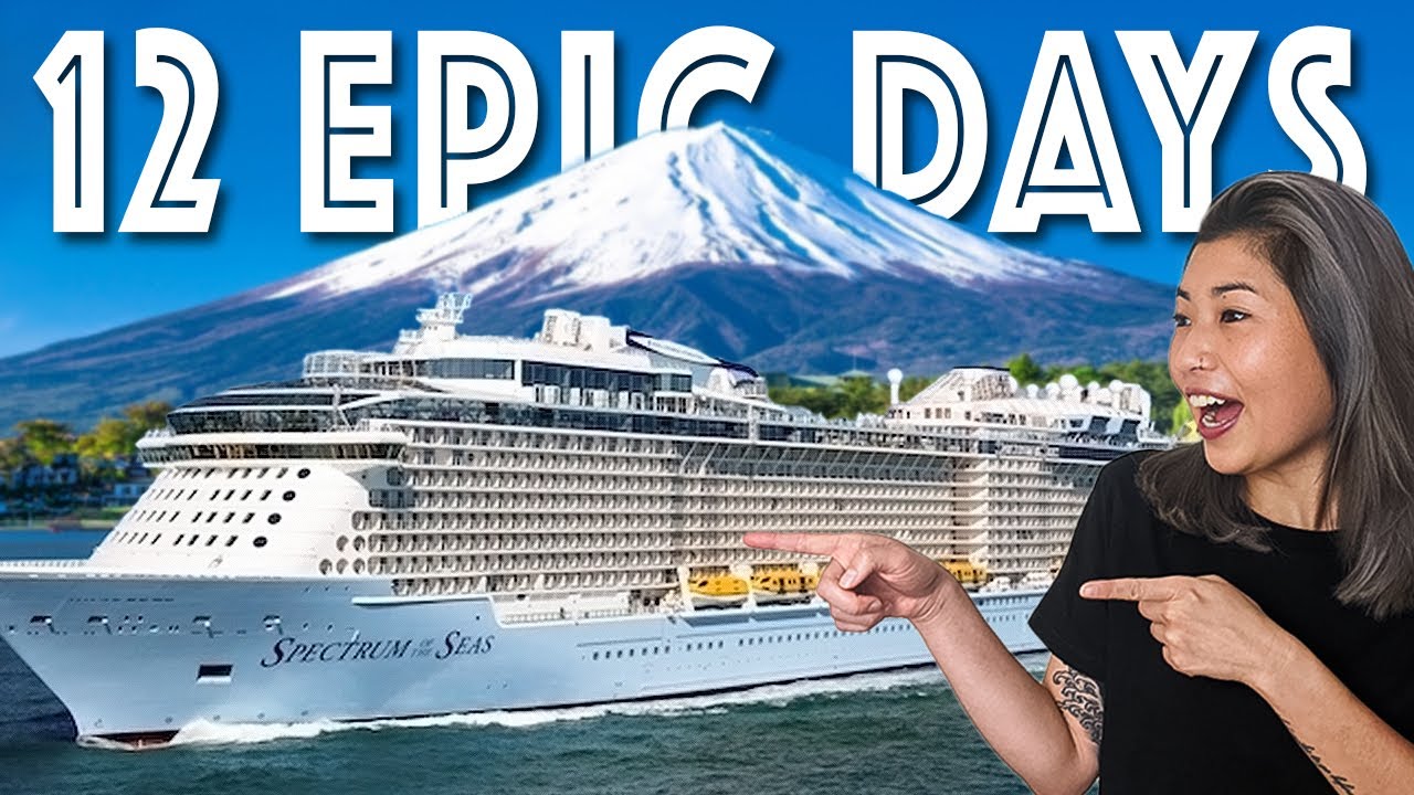 12 EPIC Days onboard Asia's LARGEST Cruise Ship! Singapore to Japan ...