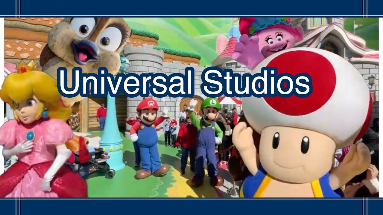 Universal Studios February 2024 Live Stream Highlights including Toad