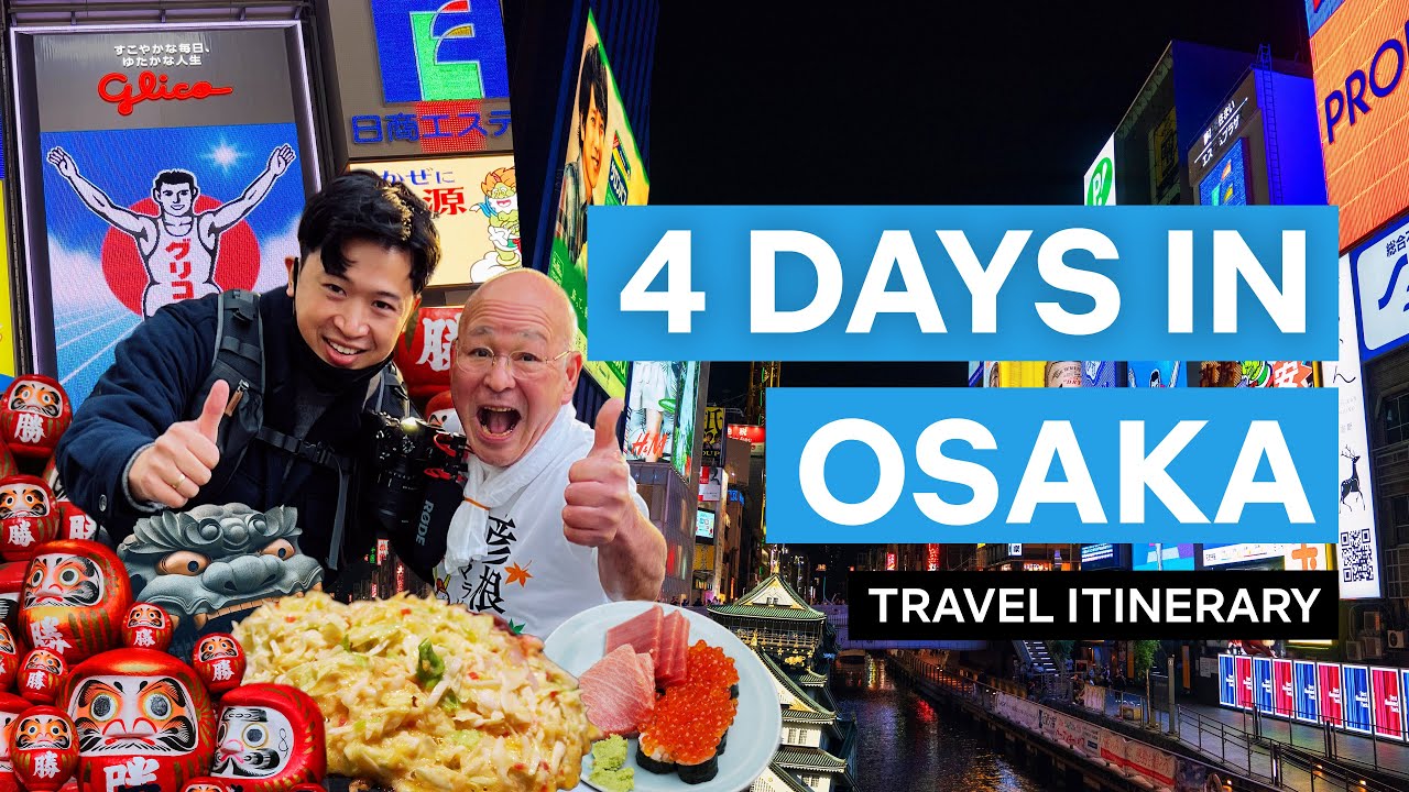 4 Days in Osaka - Travel Itinerary - Alo Japan