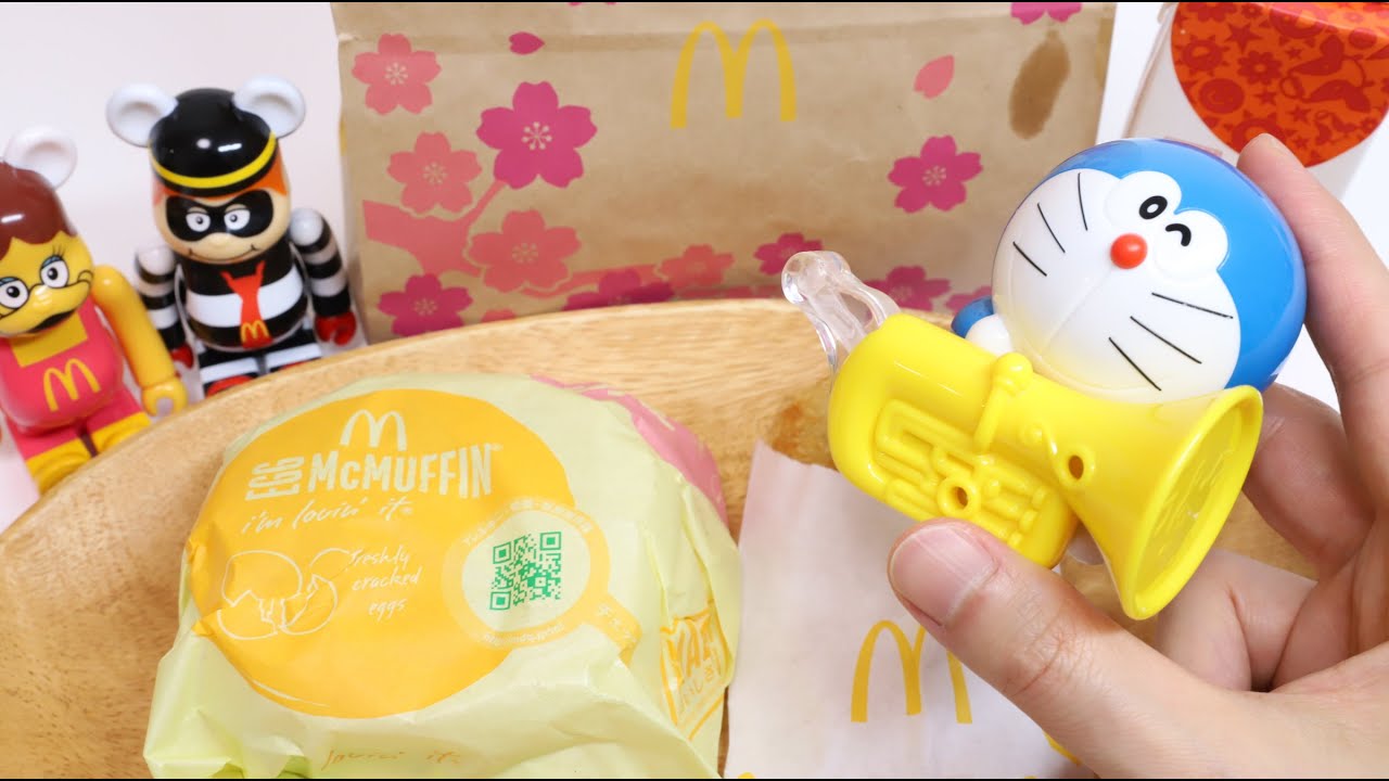 Doraemon Happy Meal Set McDonald's Japan How is your McDonald's? - Alo ...