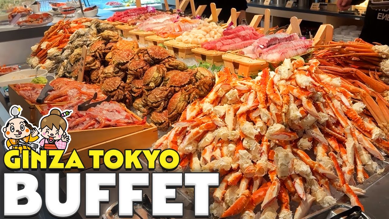 Tokyo Ginza All You Can Eat Buffet / Sushi, Wagyu yakiniku, Sashimi ...