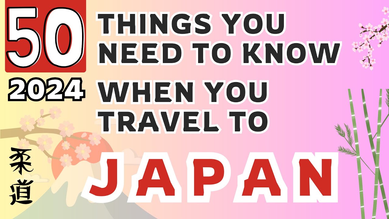 50 Important Japan Travel Tips | When Travelling to Japan | 2024 Japan ...